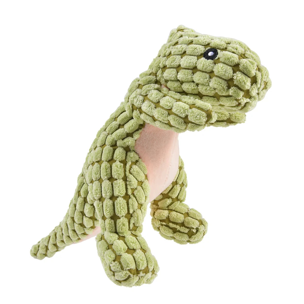 Plush Animal Dog Chew Toy | Squeaky Stuffed Characters | Dogs & Cats | 18 Styles