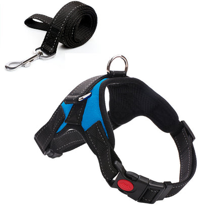 Camouflage Dog Harness and Leash Set