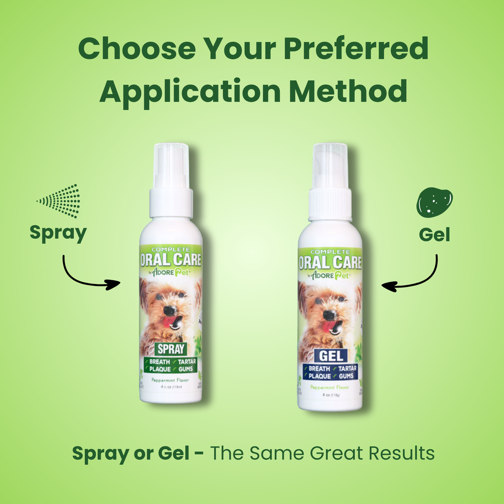 Adore Pet Dog Dental Spray & Fresh Breath Plaque Remover