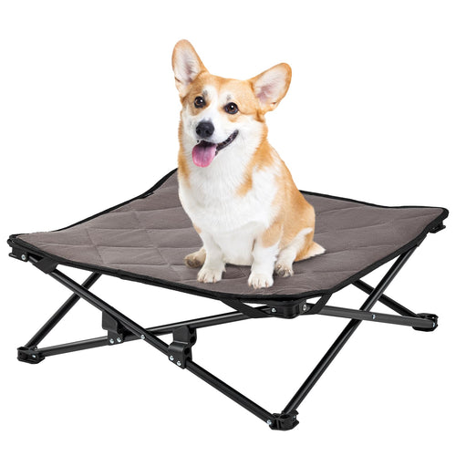PetLux Raised Dog Bed with Washable Mat