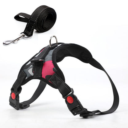 Camouflage Dog Harness and Leash Set