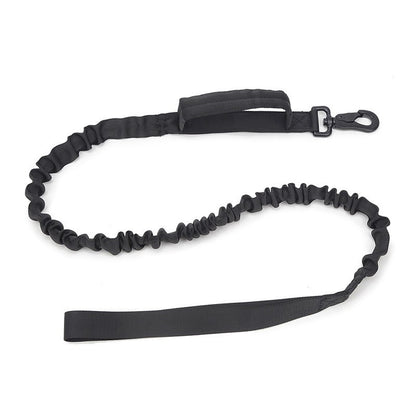 Adjustable Camouflage Tactical Nylon Dog Harness & Leash