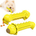 Dog Chew Toy & Toothbrush | Treat-Dispensing Molar Stick, TPR, 3 Colors