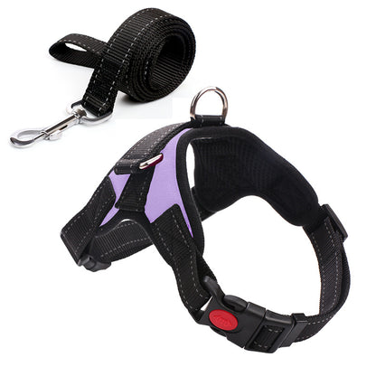 Camouflage Dog Harness and Leash Set