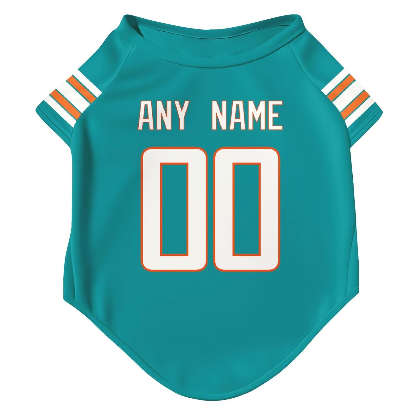 ANTKING Miami Dog T-Shirt Pet Clothes Jersey for Dogs Custom Name and Number Gifts