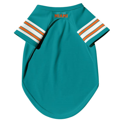ANTKING Miami Dog T-Shirt Pet Clothes Jersey for Dogs Custom Name and Number Gifts