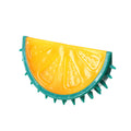Squeaky Fruit Dog Chew Toy | TPR, Teeth-Cleaning, 3 Styles — Pineapple, Lemon, Watermelon
