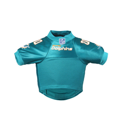 Littlearth NFL Miami Dolphins Premium Pet Jersey – Official Team Colors (Small)