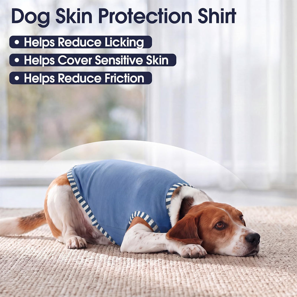 IECOii 2 Pack Dog Surgery Recovery Shirt Sleeveless Lightweight Dog Tshirt