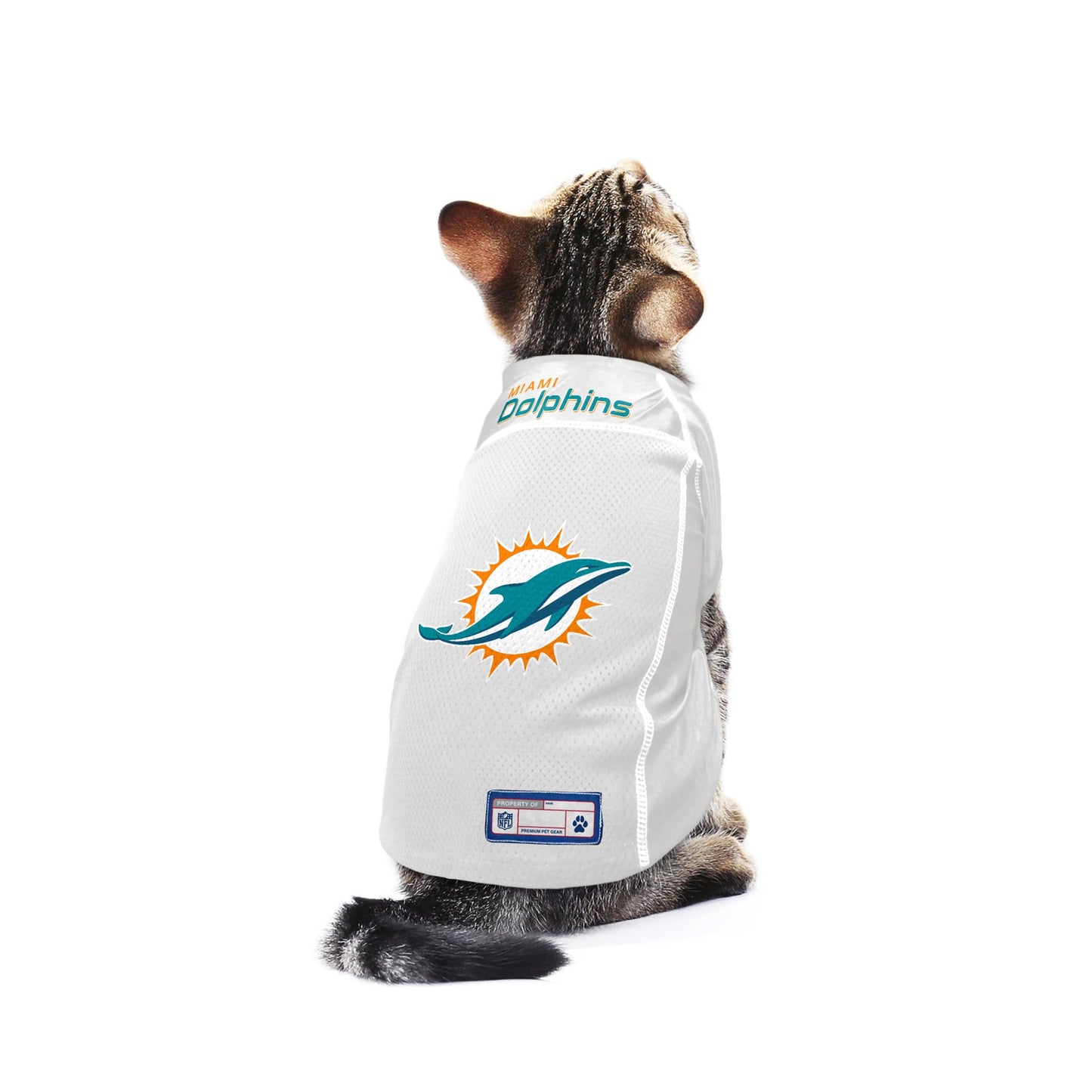 Littlearth NFL Miami Dolphins Pet Jersey – Official Team Colors (Medium)