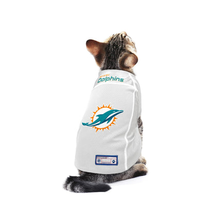 Littlearth NFL Miami Dolphins Pet Jersey – Official Team Colors (Medium)