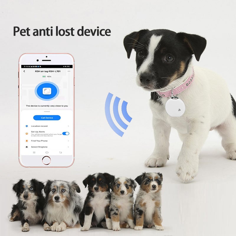 Smart Bluetooth Pet Tracker - Anti-Lost GPS Locator for Dogs & Cats