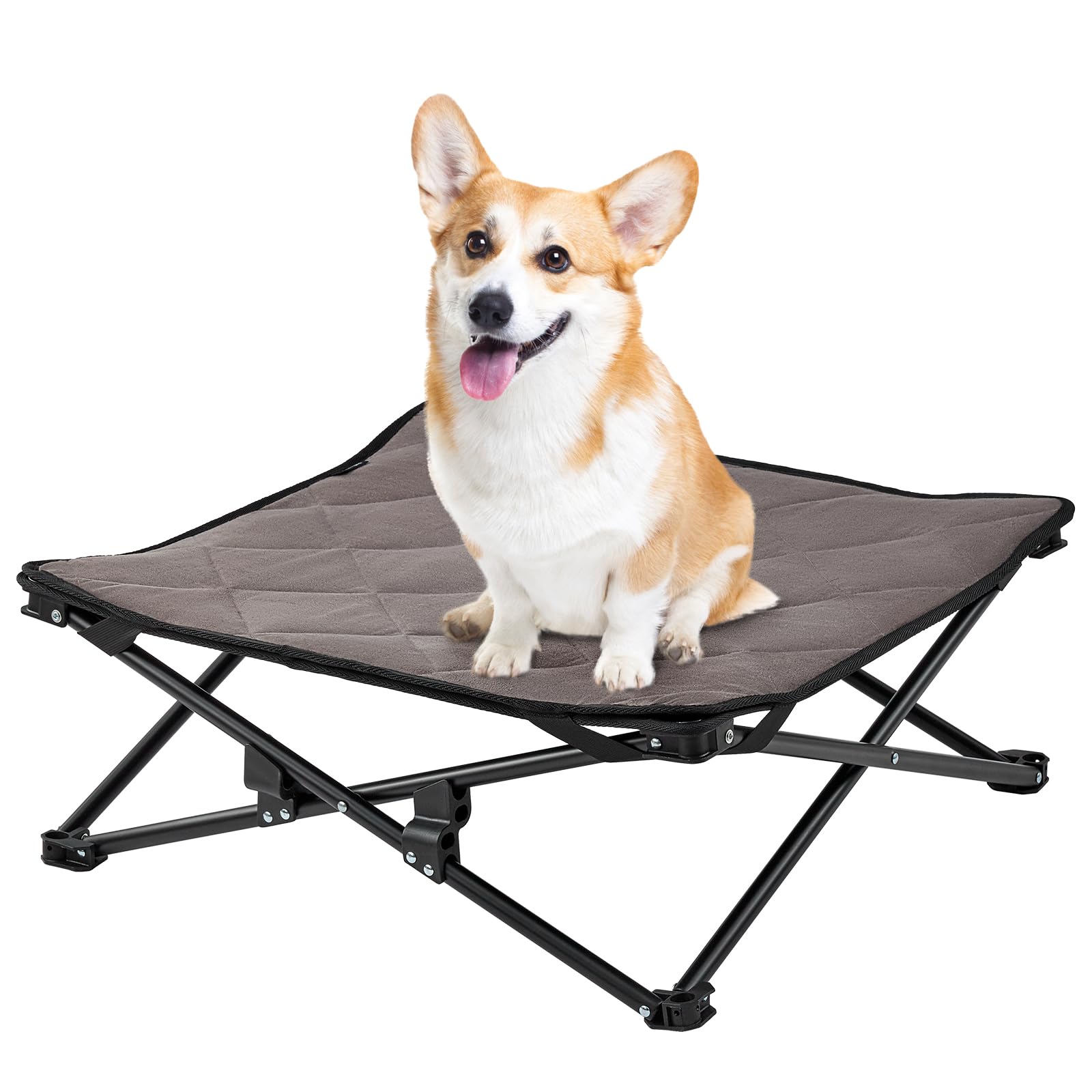 PetLux Raised Dog Bed with Washable Mat