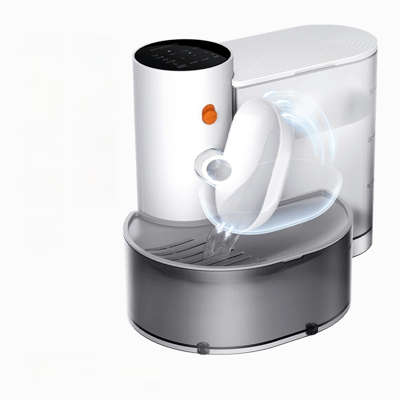 Cordless Pet Water Fountain | Smart Low-Water Alerts, Rechargeable, Quiet, Easy Clean