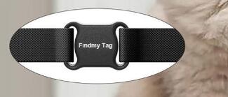 GPS Pet Tracker Collar for Dogs & Cats - White, Black & Silver