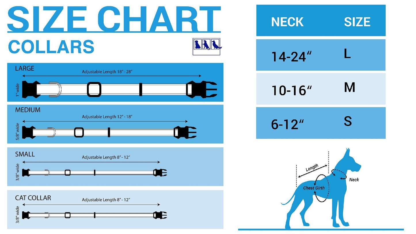 Pets First NFL Miami Dolphins Licensed PET COLLAR, Medium - Heavy-Duty, Strong, and Durable Dog Collar. Available in 31 Football Teams and 4 Sizes