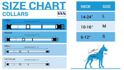 Pets First NFL Miami Dolphins Licensed PET COLLAR, Medium - Heavy-Duty, Strong, and Durable Dog Collar. Available in 31 Football Teams and 4 Sizes