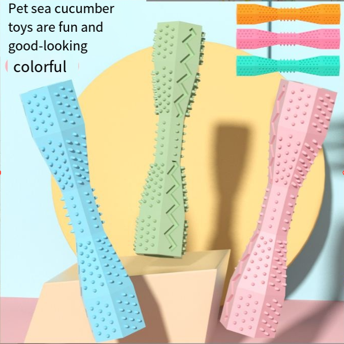 Dog Chew Toy & Toothbrush Stick – TPR Dental Cleaning Toy for Dogs