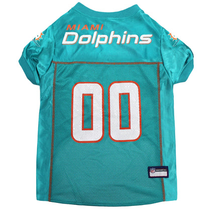 Pets First NFL Miami Dolphins Dog & Cat Jersey – Official Licensed Pet Jersey (X-Large)