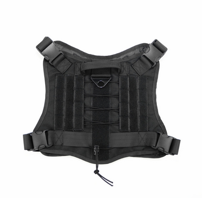 Tactical Dog Vest with Chest Harness and Camouflage