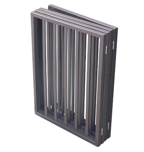 Foldable Wooden Dog Gate for Doorways — No-Install Pet Barrier