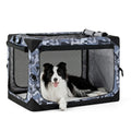 EZ-Fold Large Dog Travel Crate with Ventilated Mesh