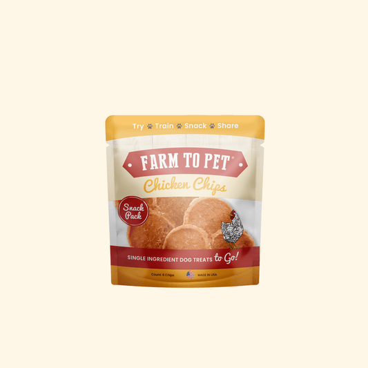 Hähnchen-Chips Snack-Pack-Bündel | Gastgeschenke & Trainingsleckerlis für Hunde