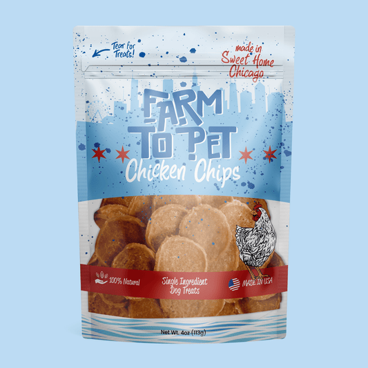 Chicago Chicken Chips für Hunde | Hundeleckerlis, um unsere Heimatstadt zu feiern
