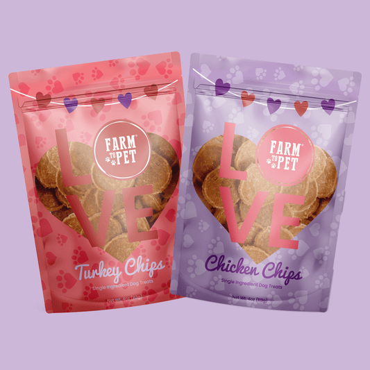 Puppy Love Leckerli-Duo für Hunde | Geflügel-Chip-Mix-Packung