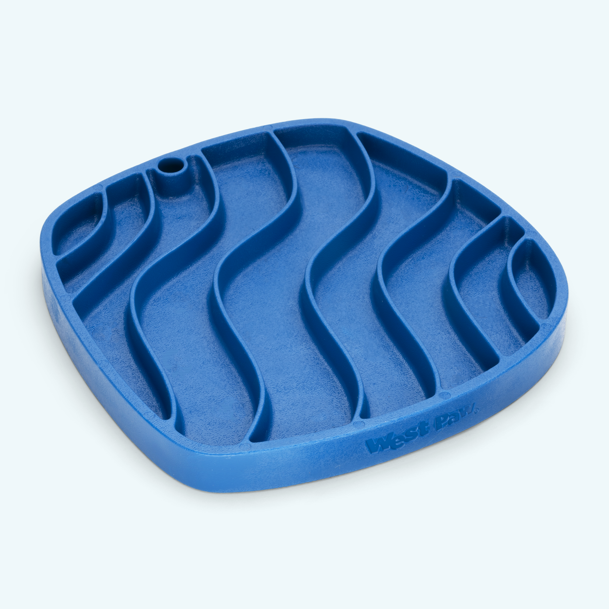 West Paw Waves Feast Mat Dog Lick Mat & Slow Feeder