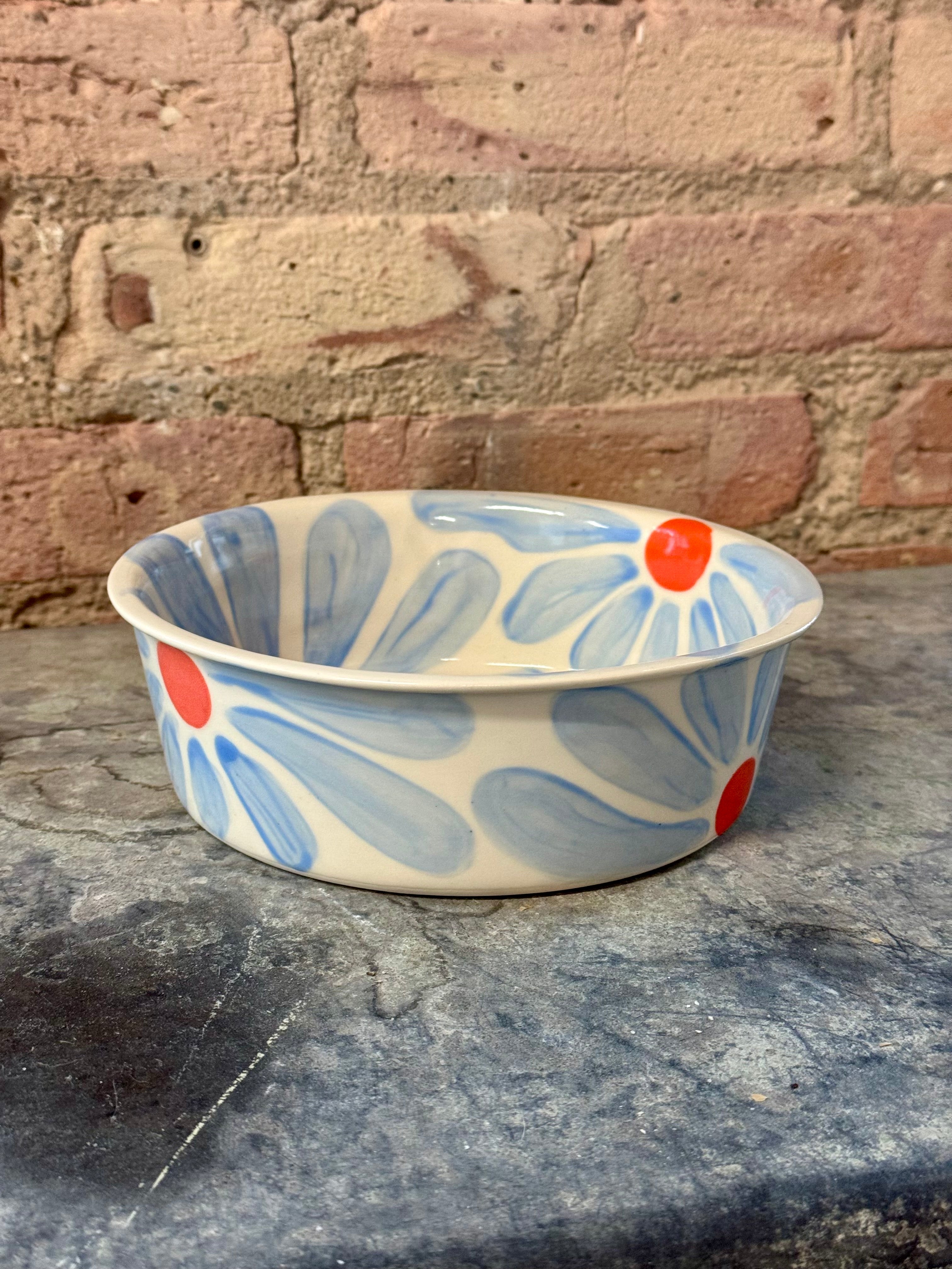Dog Bowl Ceramic Handmade Dishwasher/Microwave safe