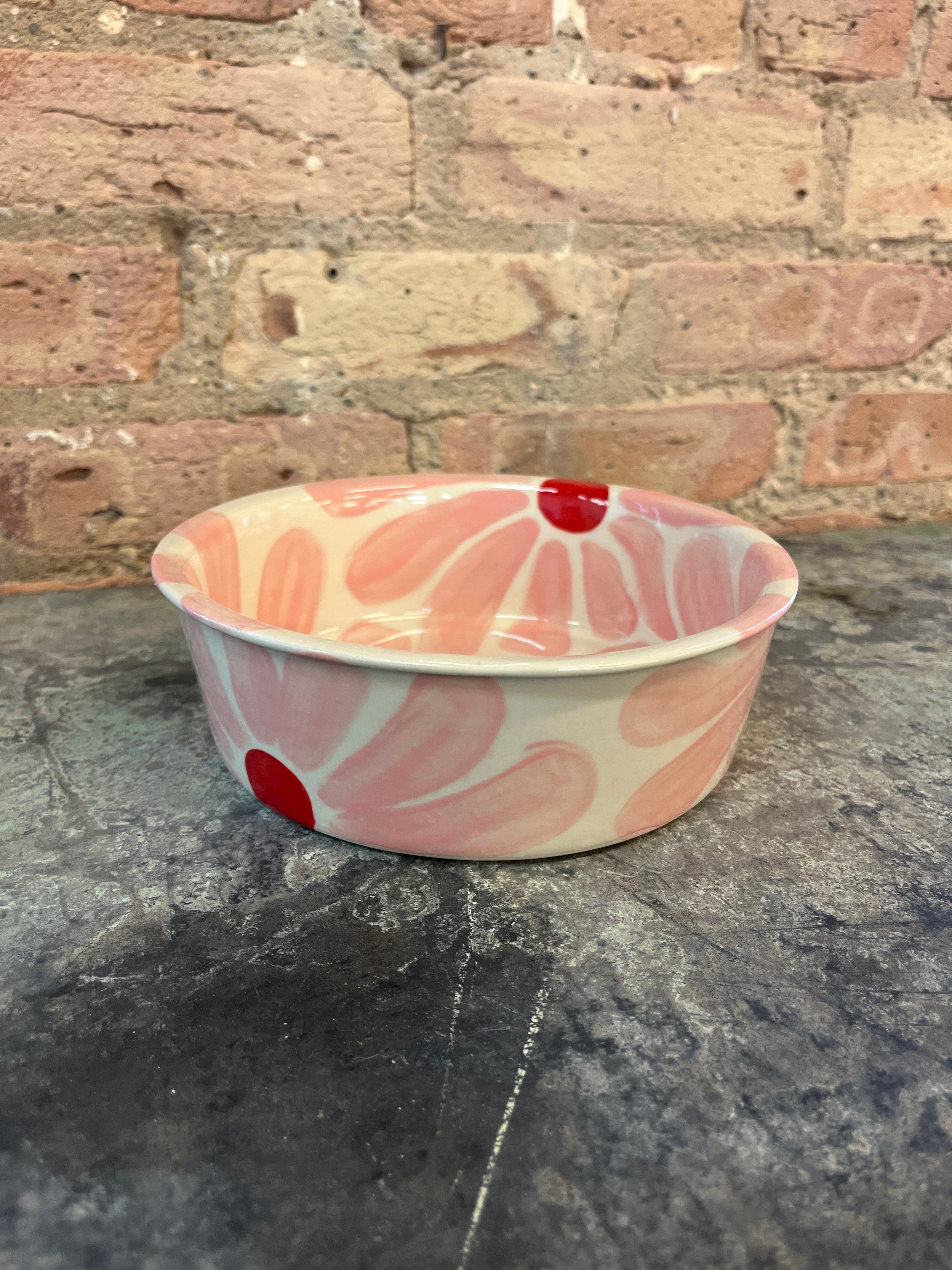 Dog Bowl Ceramic Handmade Dishwasher/Microwave safe