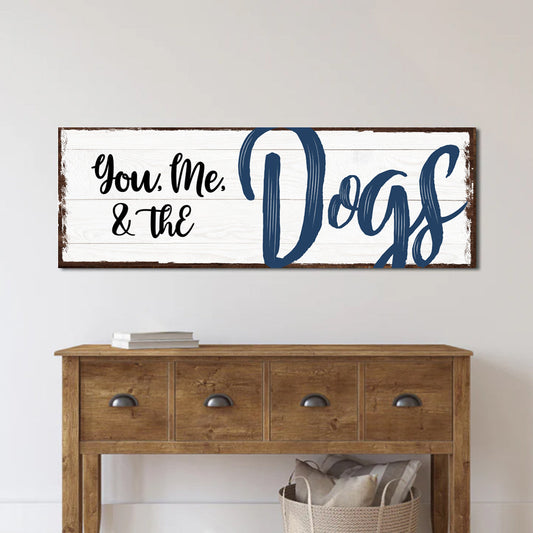 Du, ich und die Hunde Schild IV