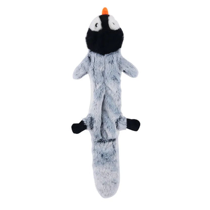 Plush Animal Dog Chew Toy | Squeaky Stuffed Characters | Dogs & Cats | 18 Styles