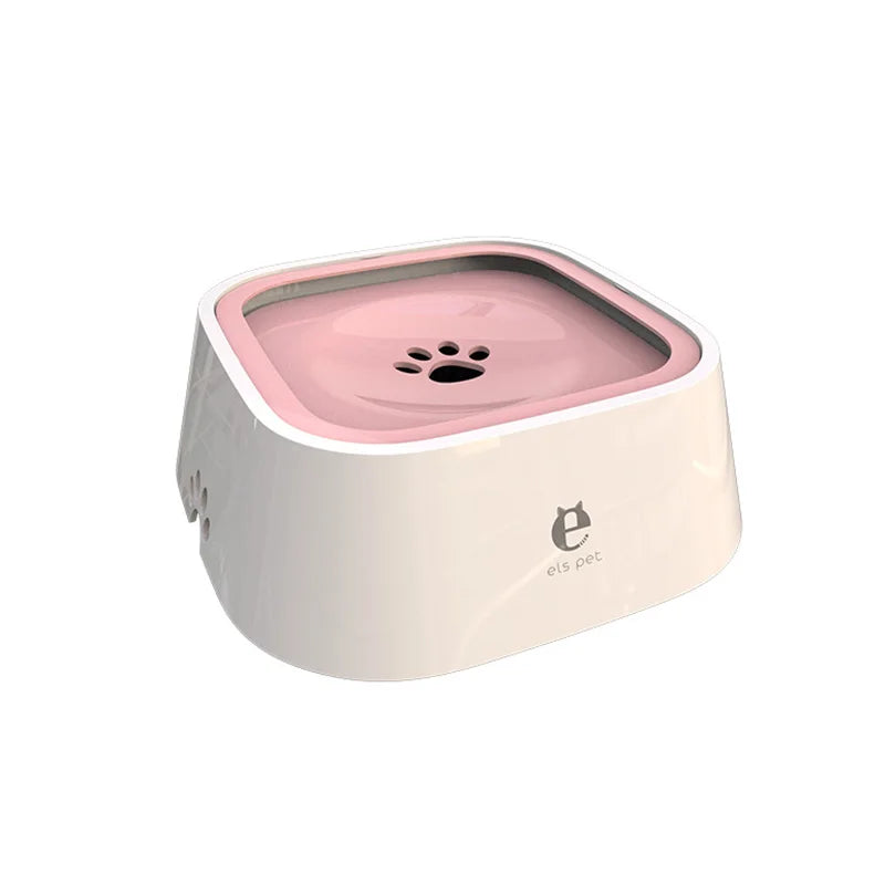 No-Spill Dog & Cat Water Bowl | Floating Plate | 1L & 1.5L | Travel-Friendly