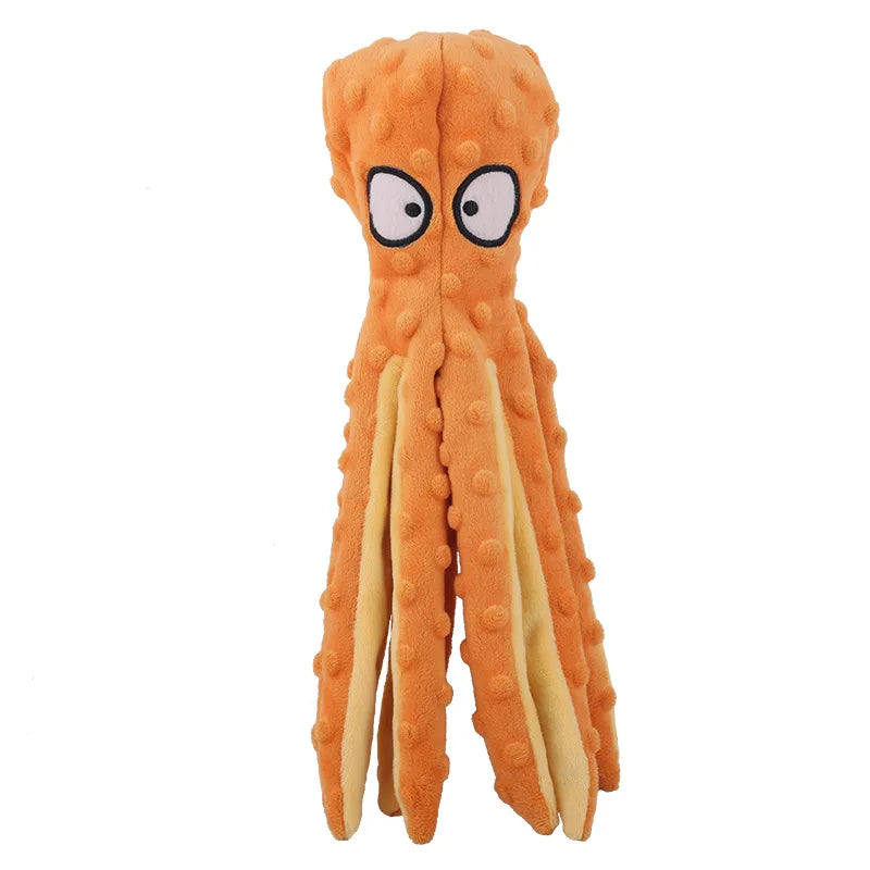 Plush Animal Dog Chew Toy | Squeaky Stuffed Characters | Dogs & Cats | 18 Styles