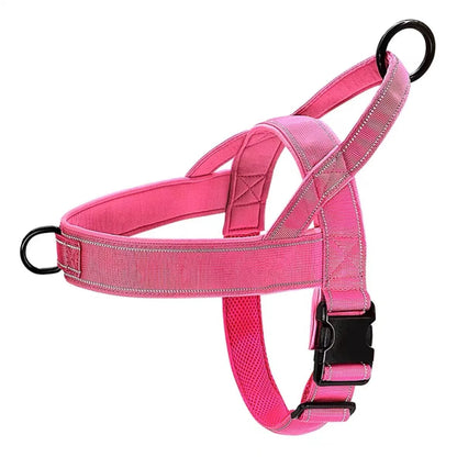 Tactical No-Pull Dog Harness | Heavy-Duty | Reflective | Large Breeds | Sizes S–XL