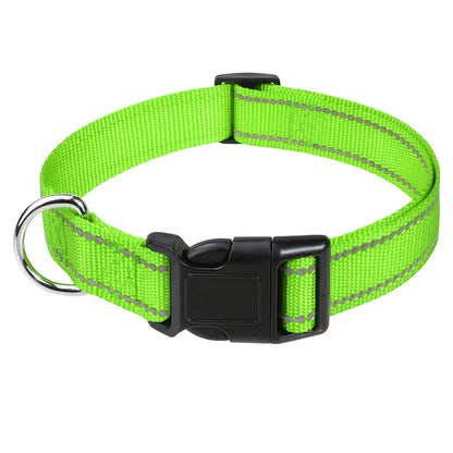 Reflective Safety Dog Collar | Anti-Strangulation | Small & Medium Dogs