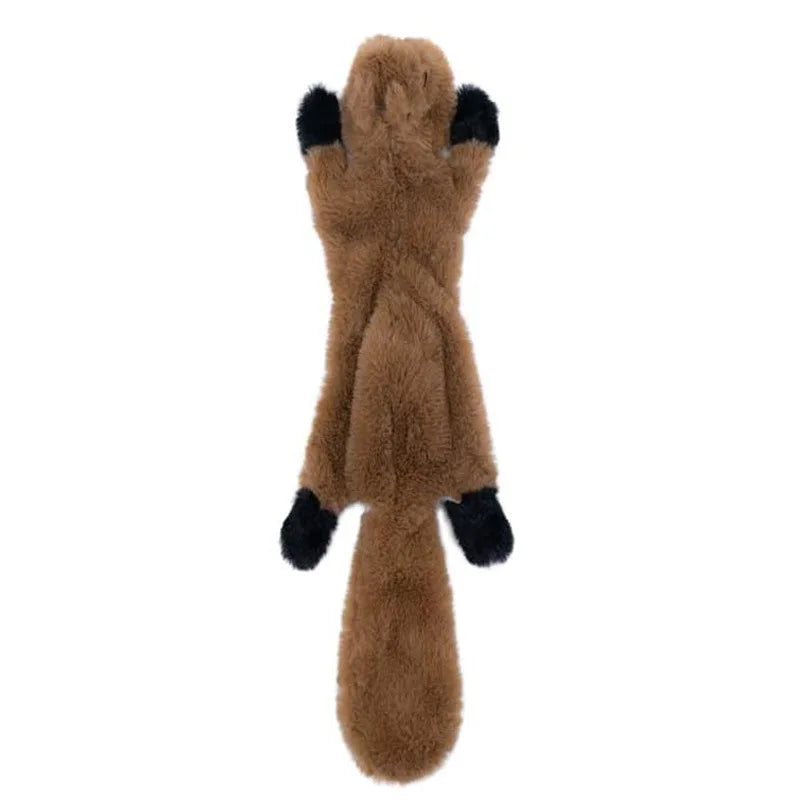 Plush Animal Dog Chew Toy | Squeaky Stuffed Characters | Dogs & Cats | 18 Styles