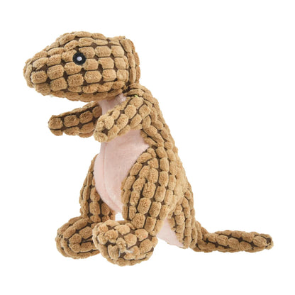 Plush Animal Dog Chew Toy | Squeaky Stuffed Characters | Dogs & Cats | 18 Styles