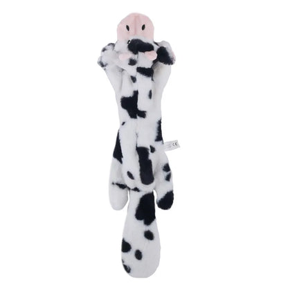 Plush Animal Dog Chew Toy | Squeaky Stuffed Characters | Dogs & Cats | 18 Styles