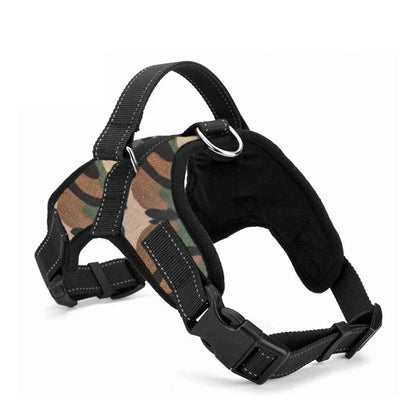 Quick-Release Nylon Dog Harness | Breathable Vest | Reflective | All Sizes