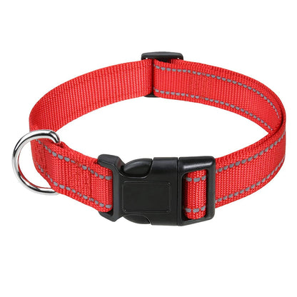 Reflective Safety Dog Collar | Anti-Strangulation | Small & Medium Dogs