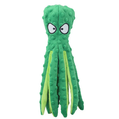 Plush Animal Dog Chew Toy | Squeaky Stuffed Characters | Dogs & Cats | 18 Styles