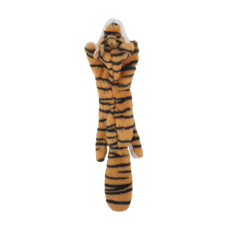 Plush Animal Dog Chew Toy | Squeaky Stuffed Characters | Dogs & Cats | 18 Styles