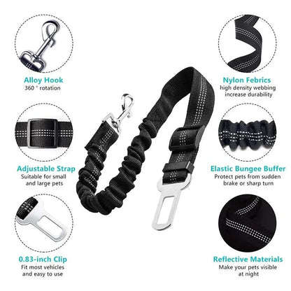 Dog Car Safety Seat Belt