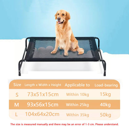 Elevated Dog Bed | Indoor & Outdoor | Moisture-Proof | Non-Slip | Sizes S–L