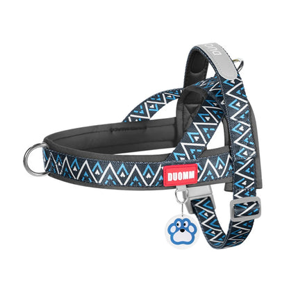 Fashion Printed Dog Harness | Soft Padded No-Pull Vest | Handle | Sizes S–XL