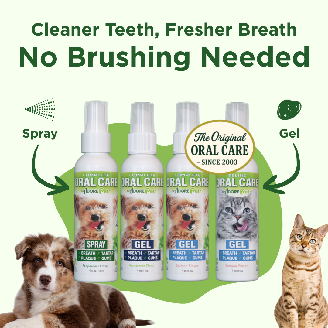 Adore Pet Dog Dental Spray & Fresh Breath Plaque Remover