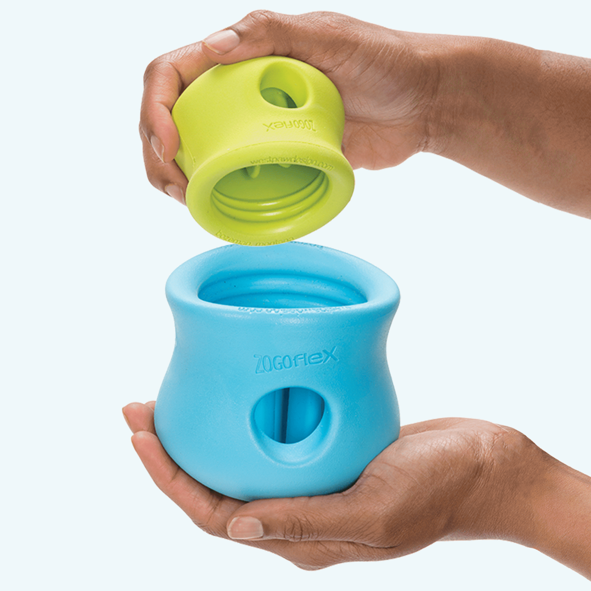 Toppl Durable Dog Puzzle Toy & Slow Feeder